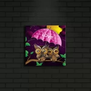 2828?ACT-13 Multicolor Decorative LED Lighted Canvas Painting