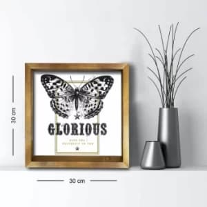 3030AHS-068 Multicolor Decorative Framed MDF Painting