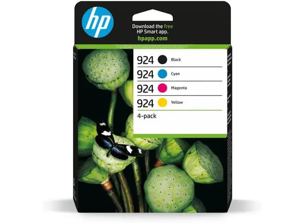 HP 924 4 Ink Cartridge Multipack (Original)