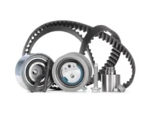 CONTITECH Timing belt kit CT1051K1 Timing belt set,Cam belt kit VW,AUDI,SKODA,Golf V Schragheck (1K1),TOURAN (1T1, 1T2),Passat Variant (3C5)