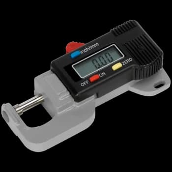 Sealey AK9638D Digital External Micrometer 0mm - 12.7mm