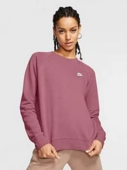 Nike NSW Essentials Sweatshirt - Pink Size M Women