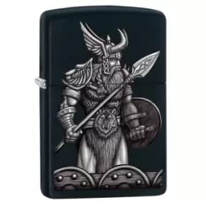 Zippo Black Matte 218 Odin Design windproof lighter