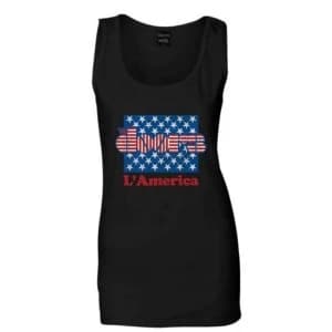 The Doors - L'America Womens Large T-Shirt - Black