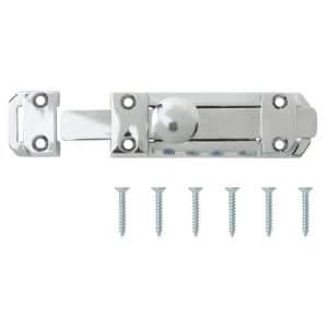 BQ Chrome plated Brass Flat bolt L96mm