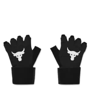 Under Armour Project Rock Training Gloves Mens - Black