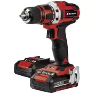 Einhell Power X-Change TE-CD 18/40 Li +69 (2x2,0 Ah) 4513934 Cordless drill 18 V 2.0 Ah Li-ion incl. case, incl. rechargeables, incl. charger, incl. a