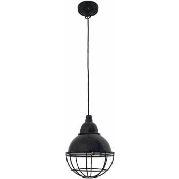 Faro Lighting - Faro Claire - 1 Light Dome Ceiling Pendant Black, E27