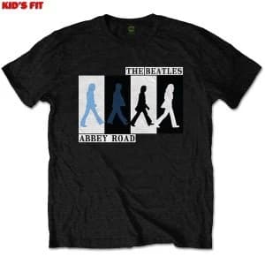 The Beatles - Abbey Road Colours Crossing Kids 3 - 4 Years T-Shirt - Black
