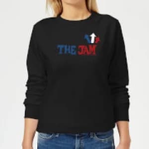 The Jam Text Logo Womens Sweatshirt - Black