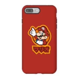Nintendo Super Mario Mario Kanji Phone Case - iPhone 7 Plus - Tough Case - Gloss