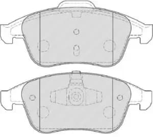 Ferodo FDB4068 Brake Pad Set Front Axle Premier Car