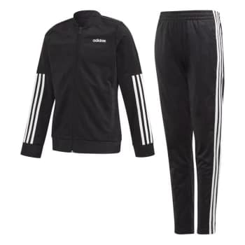 adidas Girls Back 2 Basics Tracksuit - Black