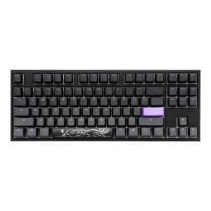Ducky One 2 RBG DS PBT Blue Cherry MX Mechanical Keyboard - Black/White (DK-DKON1787ST-CUSPDAZT1) (US Layout)