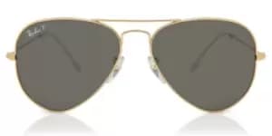 Ray-Ban Sunglasses RB3025 Aviator Large Metal Polarized 919648