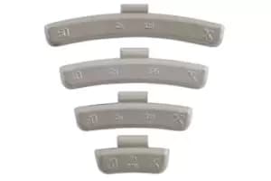 Wheel Weights for Alloy Wheels 5gram Box of 100 Connect 32853