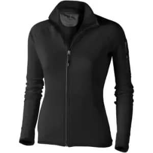 Elevate Womens/Ladies Mani Power Fleece (S) (Solid Black)