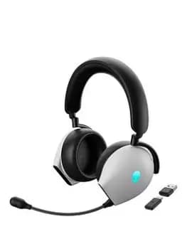 Alienware Tri-Mode Wireless Gaming Headset , Aw920H (Lunar Light)