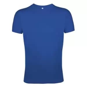 SOLS Mens Regent Slim Fit Short Sleeve T-Shirt (XS) (Royal Blue)