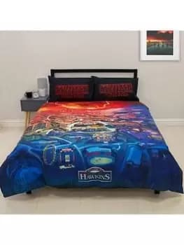 Stranger Things Stranger Things Town Single Duvet - Panel