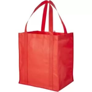 Bullet Liberty Non Woven Grocery Tote (33 x 25.4 x 36.8 cm) (Red)