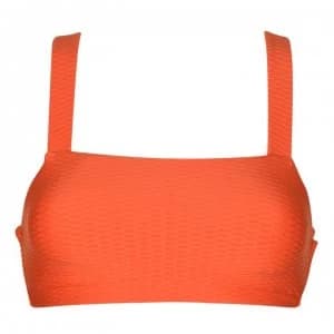 Seafolly Seafolly Luna Cropped Bikini Top - TANGELO