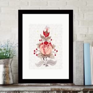 SC250347547 Multicolor Decorative Framed MDF Painting