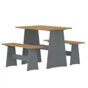 Logan Dining Table & Bench Set