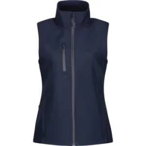 TRA863 HONESTLY MADE WOMENS S/S BODY WARMER NAVY (12)