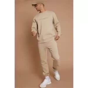 I Saw It First Taupe Sustainable Essentials Sweatshirt - Brown