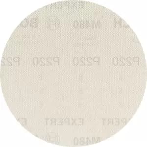 Bosch Expert M480 125mm Net Abrasive Sanding Disc 125mm 220g Pack of 50