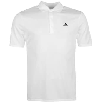 adidas adiperform Golf Polo Shirt Mens - White