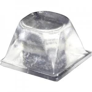 Foot self adhesive circular Transparent x H 20.5mm x 13.2 mm