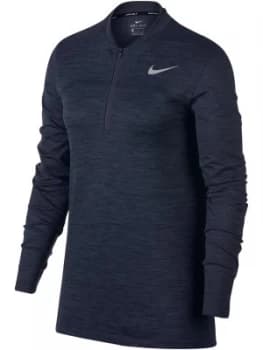 Nike Golf Seemless 12 Zip Dry Jumper Grey