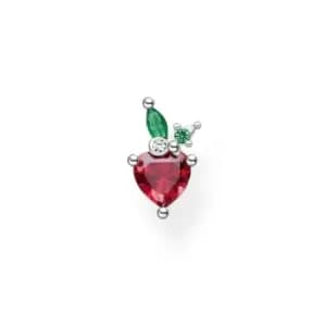 THOMAS SABO Silver Strawberry Single Ear Stud