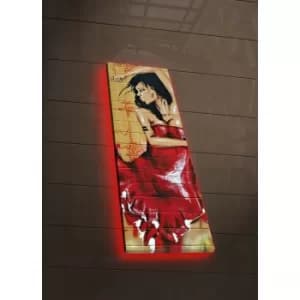 3090DACT-52 Multicolor Decorative LED Lighted Canvas Painting