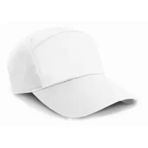 Result Unisex Plain Baseball Cap (One Size) (White)