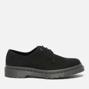 Dr. Martens 1461, Black Milled Nubuck Wp, size: 10, Unisex, Lifestyle Shoes, 27672001