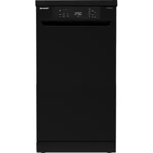 Sharp QW-NS1CF49EB-EN Slimline Freestanding Dishwasher
