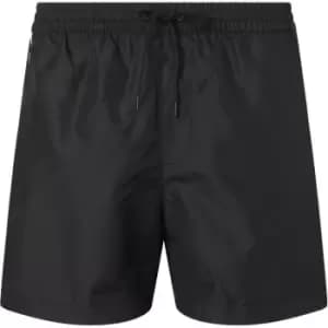 Calvin Klein Medium Drawstring Tape Swim Shorts Mens - Black