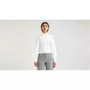 Levis Levis Kayo Long Sleeve Blouse Womens - White