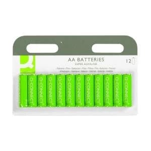 Q-Connect AA Battery Pack of 12 KF00644