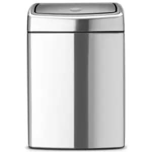 Brabantia Touch Bin 10 Litre Matt Steel Fingerprint Proof