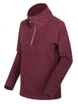 Regatta Solenne Quarter Zip Fleece - Dark Burgundy