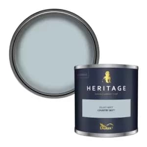 Dulux Heritage Velvet Matt Country Sky Matt Emulsion Paint 125ml