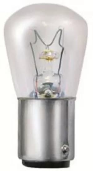 Alarm sounder light bulb Werma Signaltechnik BA15D 15 W 230 V