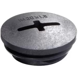 Wiska EVSG-ORD M20 RAL 9005 Filler plug M20 Polyamide Black (RAL 9005)