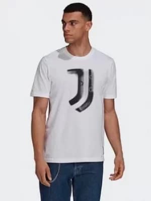 adidas Juventus T-Shirt, White, Size L, Men