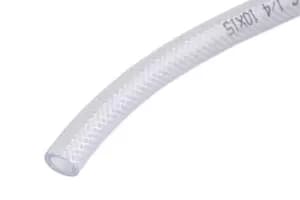 Clear PVC Braided Tubing 5mm ID 30metres Connect 30883