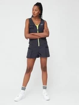 Nike Nsw Icon Clash Playsuit - Black
